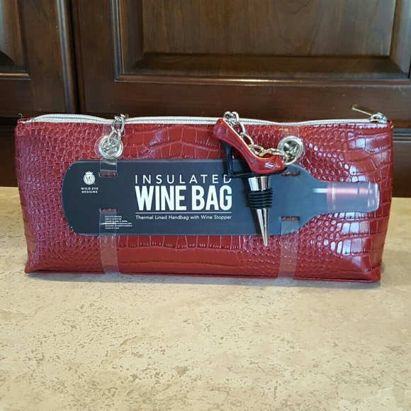insulated wine bag purse